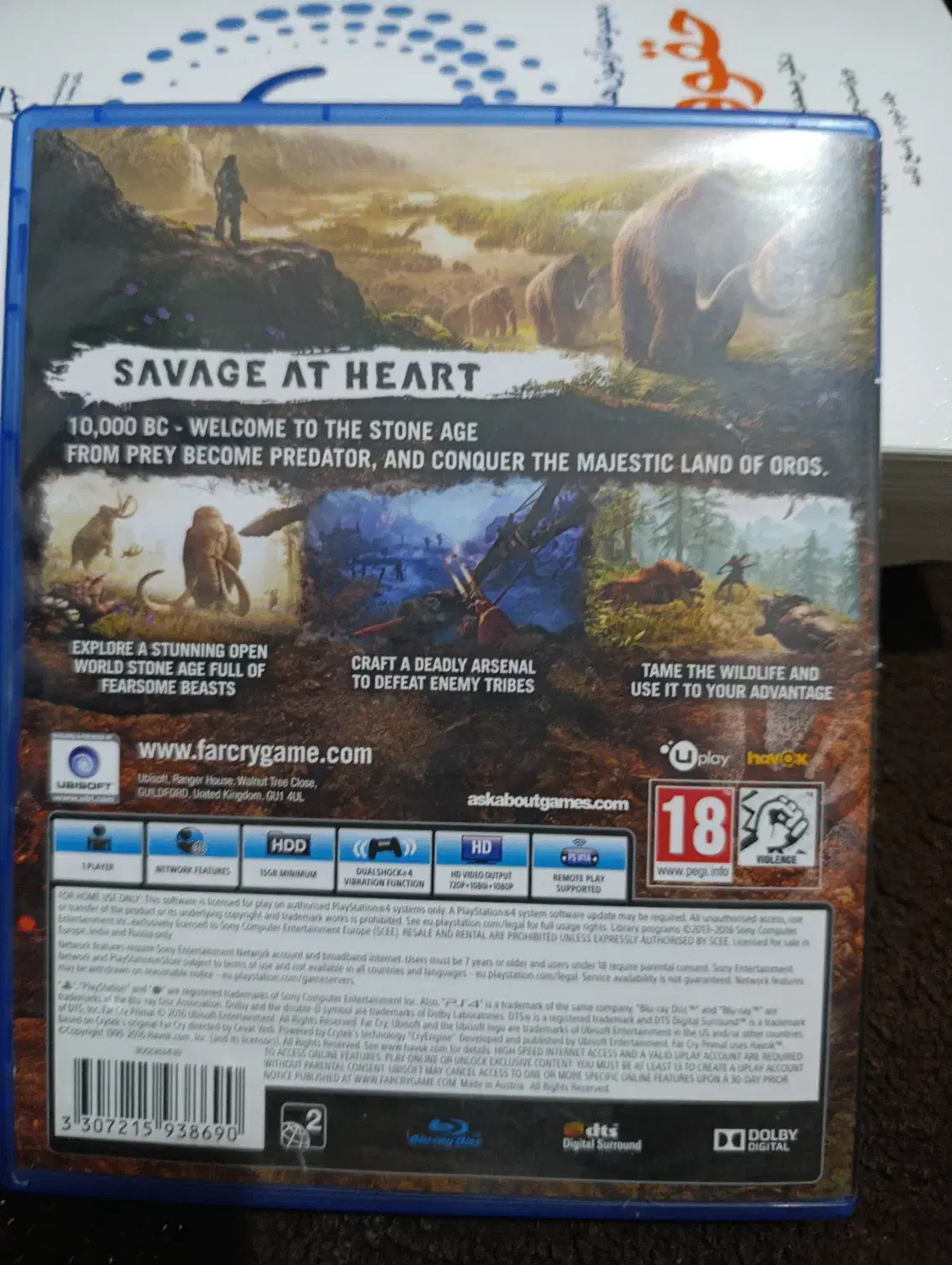 دیسک فارکرای پریمال|کنسول، بازی ویدئویی و آنلاین|کرمانشاه, |دیوار