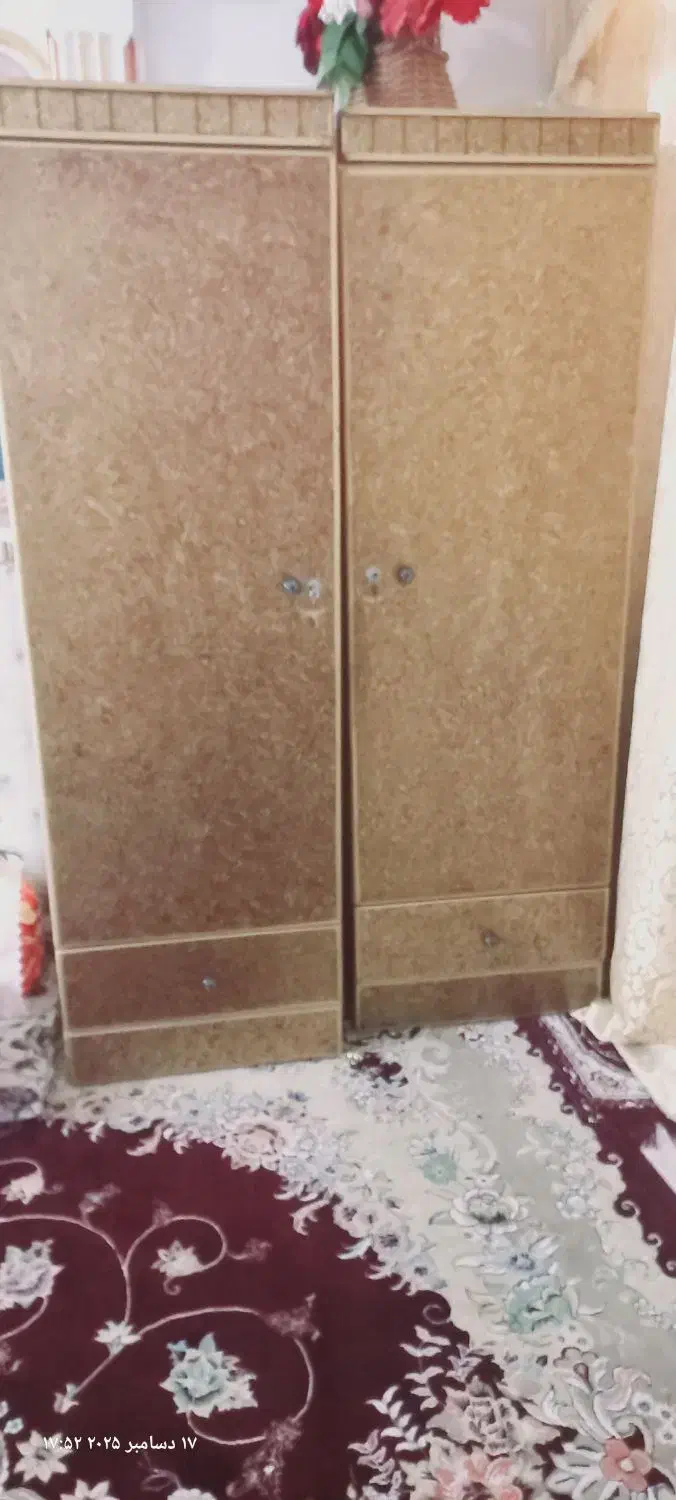 دو عدد کمد نو|جاکفشی، کمد، دراور|کرباسک, |دیوار