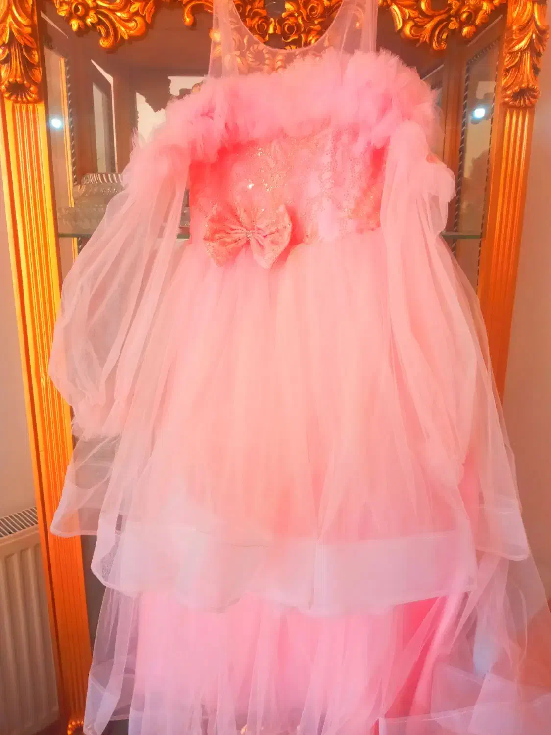 فروش لباس مجلسی بچه گانه پرنسسی بسیارزیبا|لباس|فولادشهر, مسکن مهر فولادشهر|دیوار