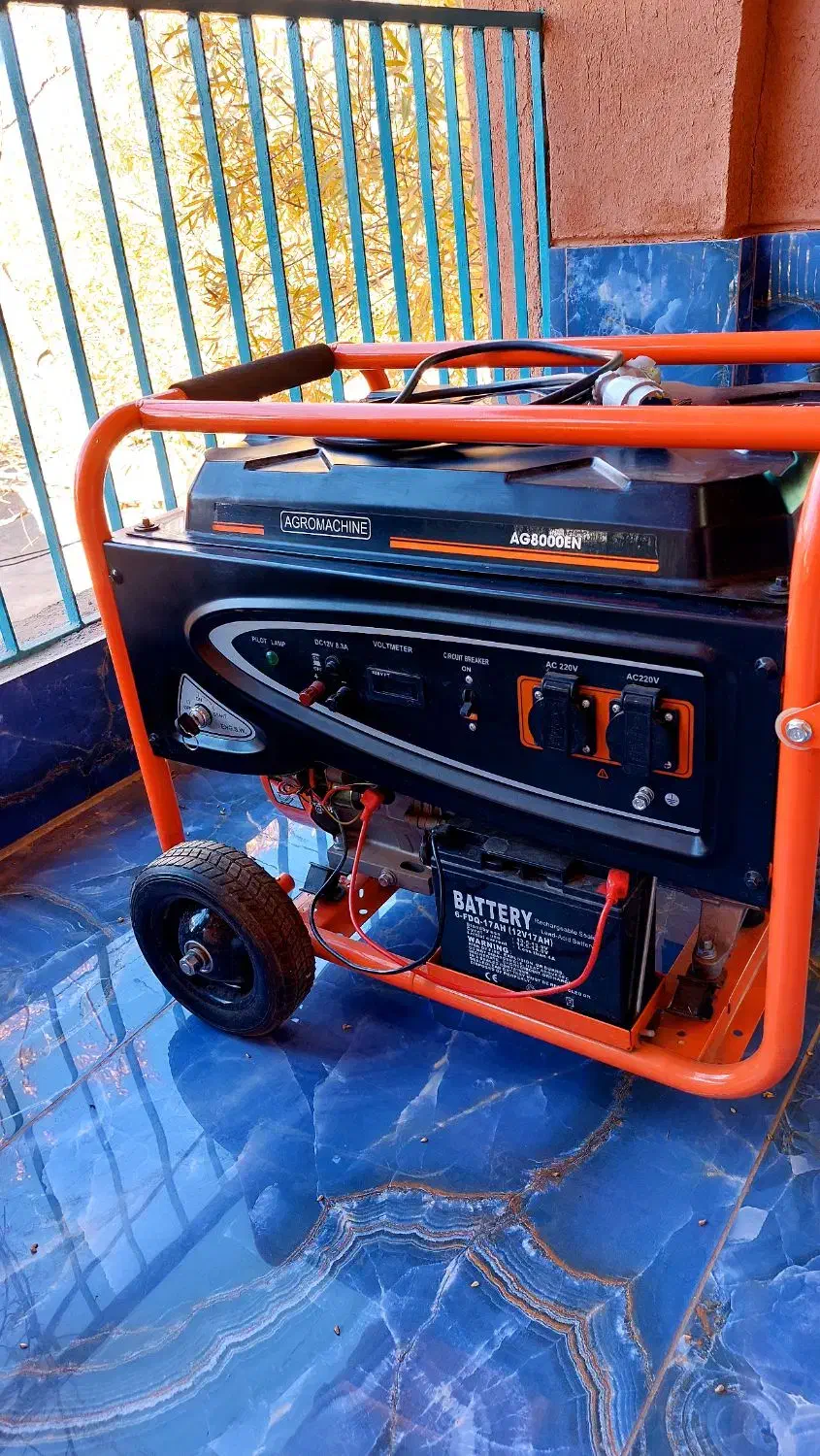 موتور برق آگرو ماشین ۸۰۰۰در حد نو|ابزارآلات|تفت, |دیوار