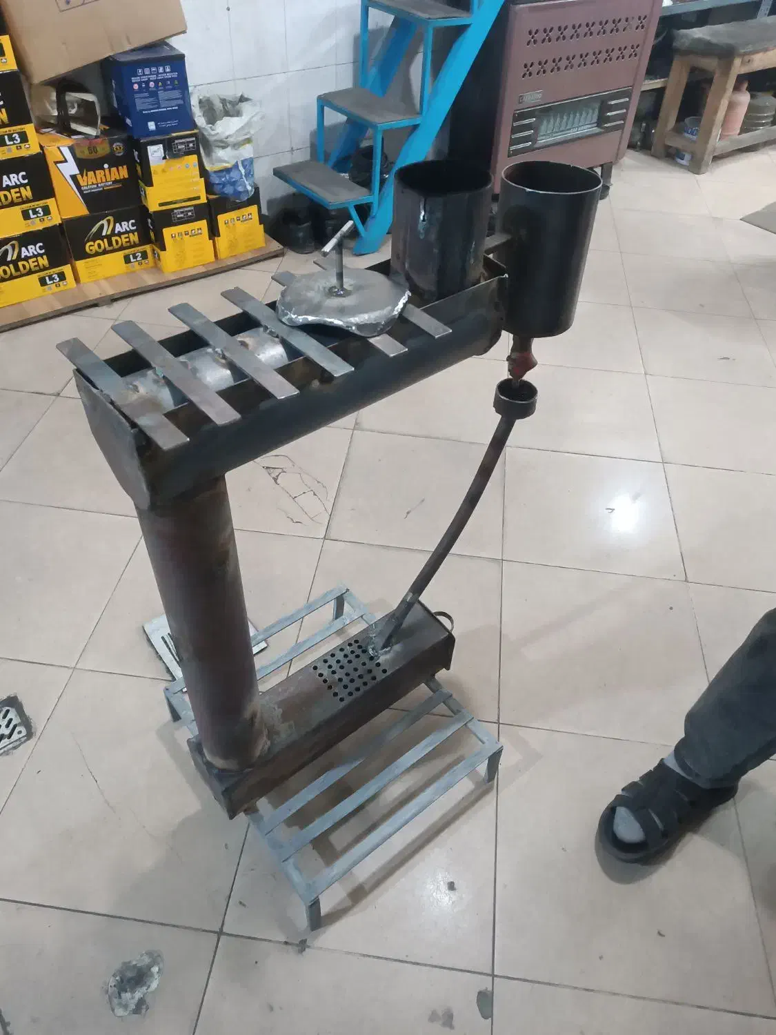 بخاری با روغن سوختی|بخاری، هیتر، شومینه|تبریز, |دیوار