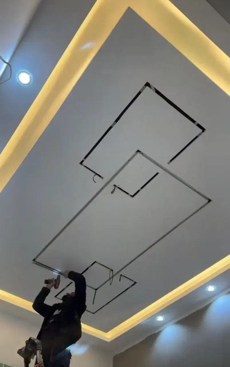 اجرای انواع سقف کاذب کناف،ارمسترانگ،کمپارس|خدمات پیشه و مهارت|بندر انزلی, ساحل قو|دیوار