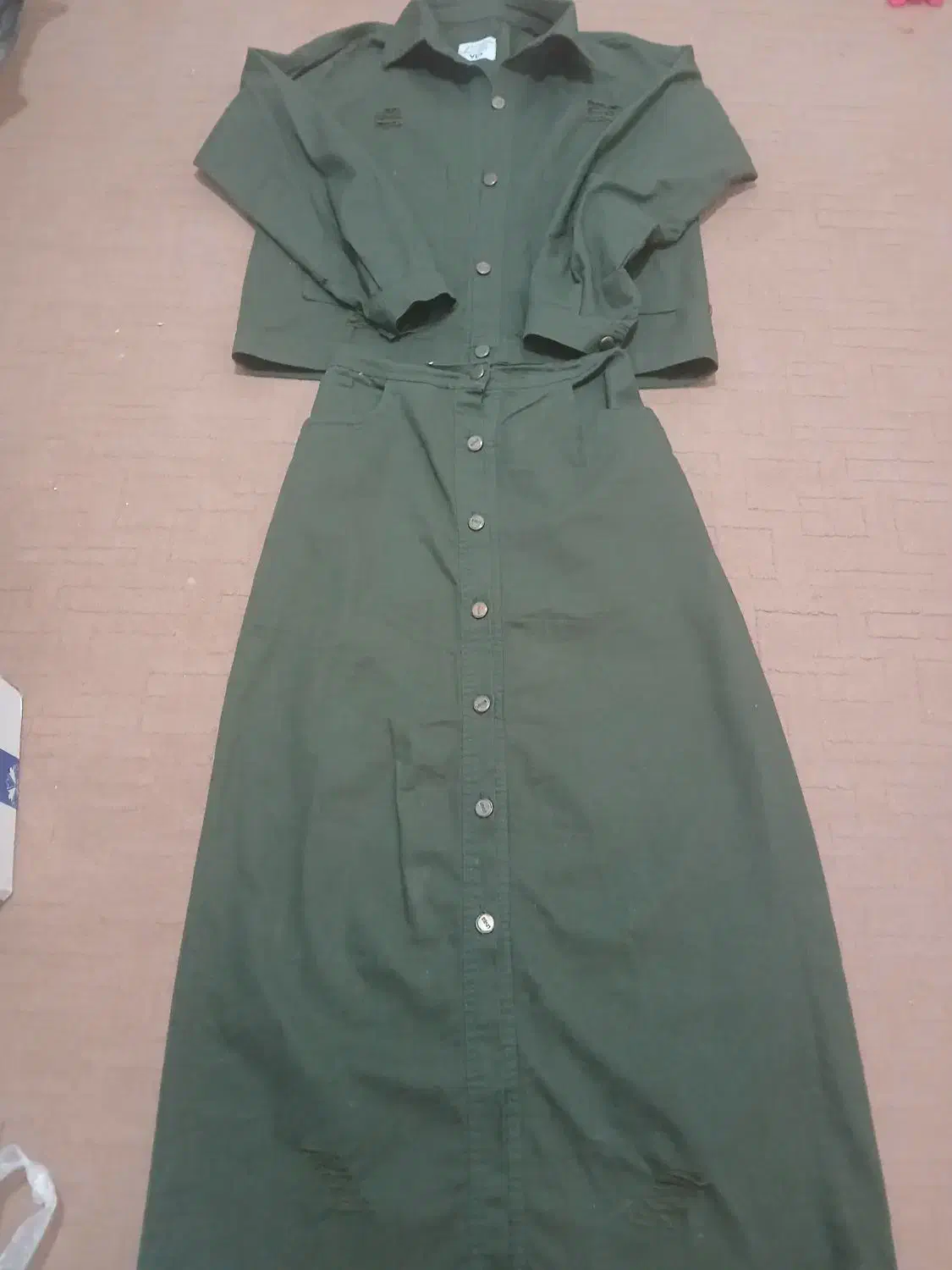 کت و دامن اسپرت کتان یلدایی|لباس|شهریار, شهریار|دیوار