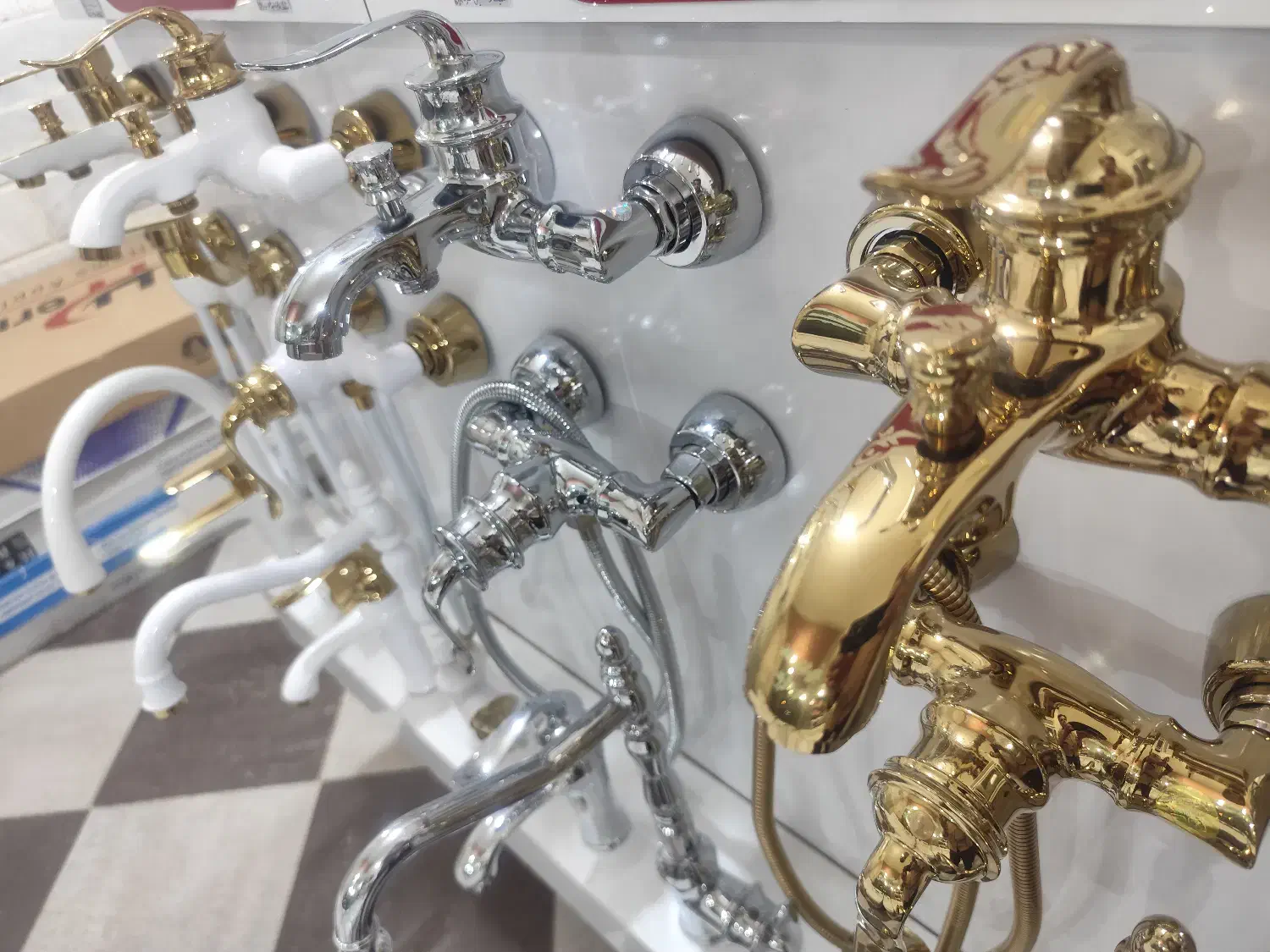 شیرآلات اهرمی|مصالح و تجهیزات ساختمان|کاشان, باغ ماجد|دیوار