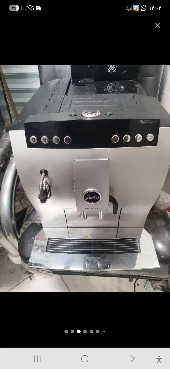 دستگاه اسپرسو قهوه ساز مدل jura5|سماور، چایساز، قهوهساز|تهران, مسعودیه|دیوار
