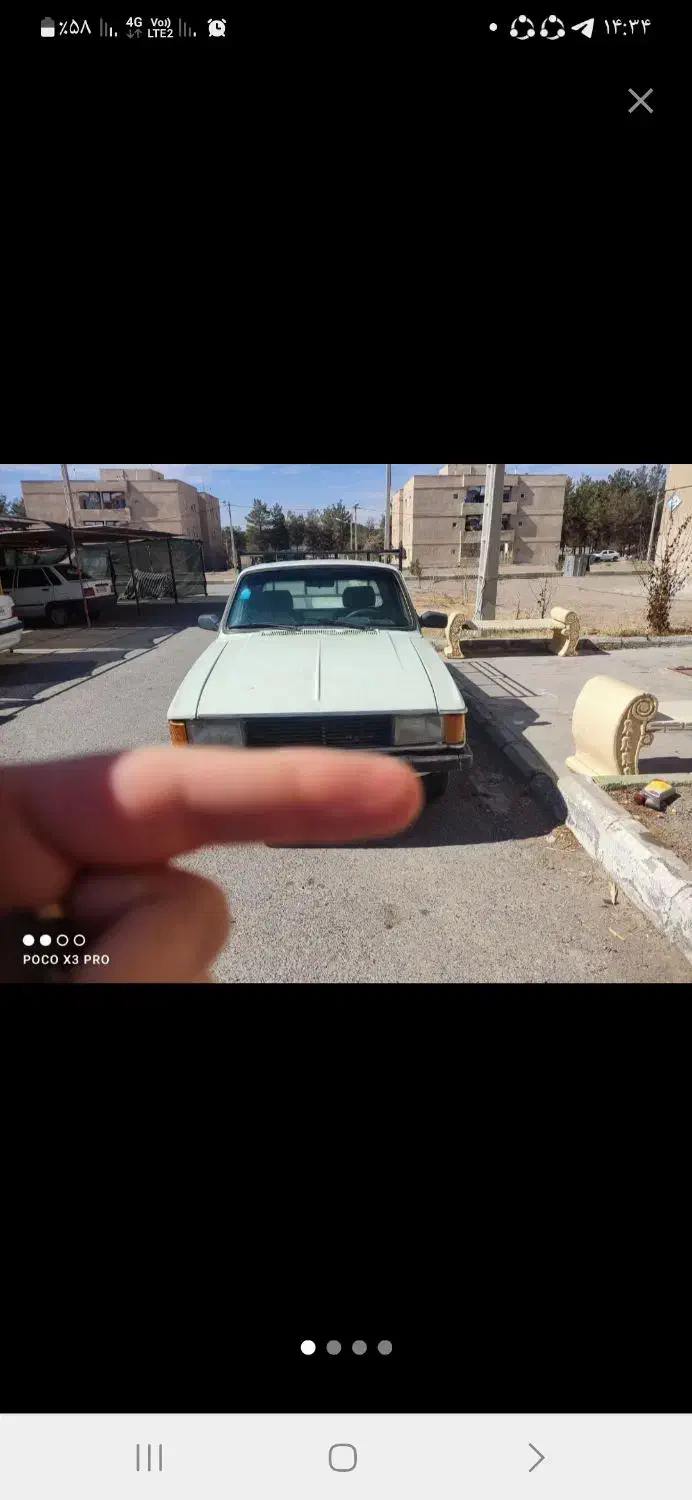 وانت پیکان معاوضه|خودرو سواری و وانت|سیرجان, |دیوار