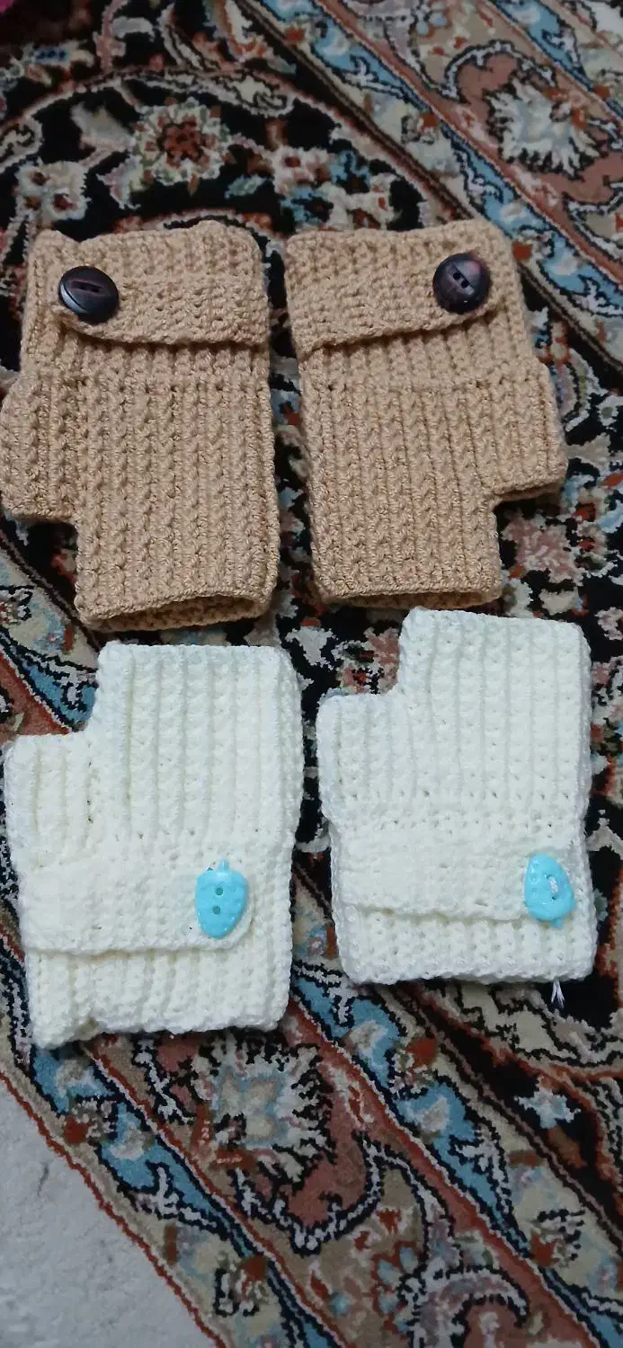 شال گردن و دستکش بافت|لباس|اسلامشهر, شهرک واوان|دیوار