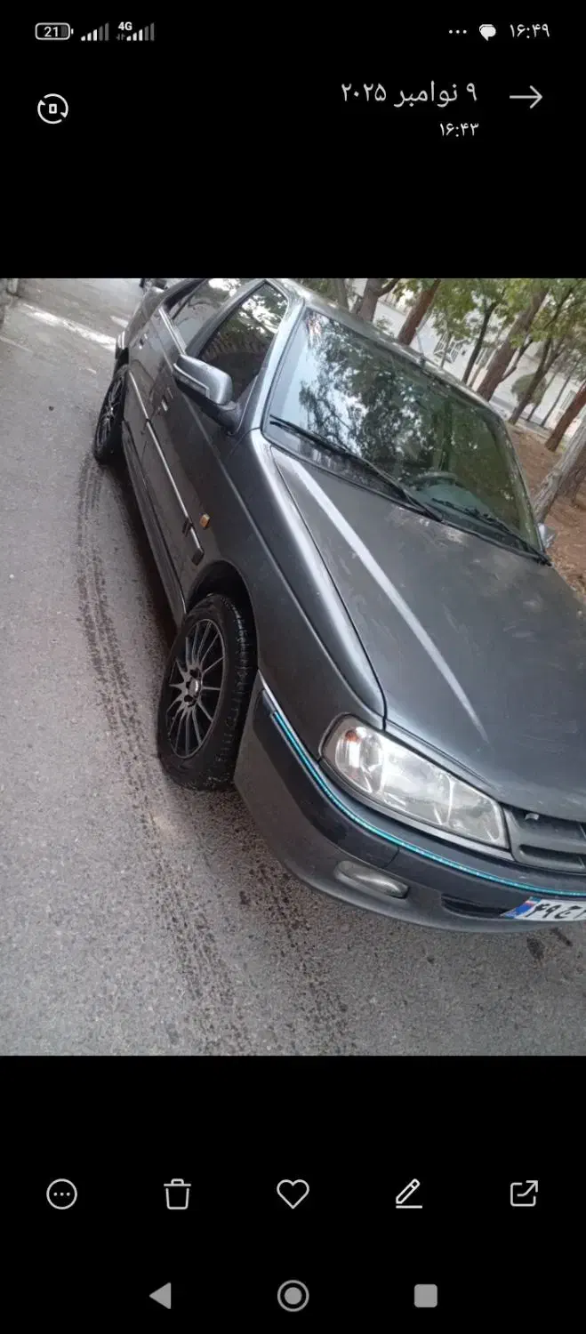 پارس 93 بیرنگ رینگ اسپرت 16فولادی داشبورد سوناتایی|خودرو سواری و وانت|شاهرود, |دیوار