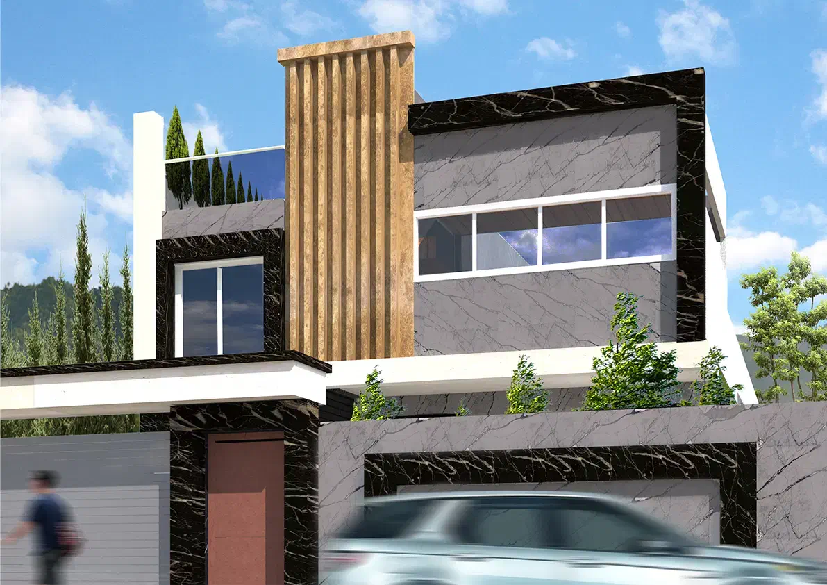 طراحی تخصصی (معماری) نمای ویلا|خدمات پیشه و مهارت|قائمشهر, |دیوار