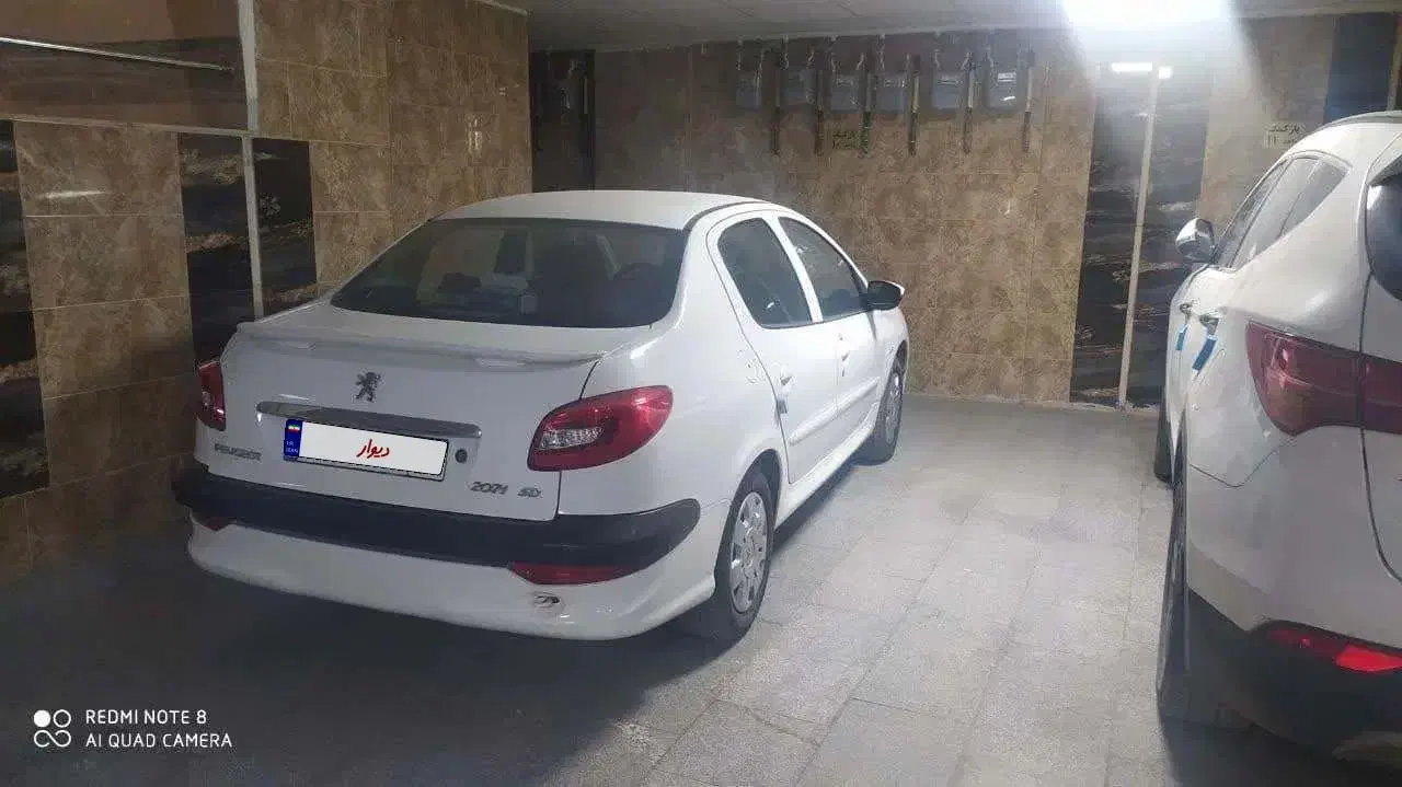 207 sd اتوماتیک|خودرو سواری و وانت|کرمانشاه, |دیوار