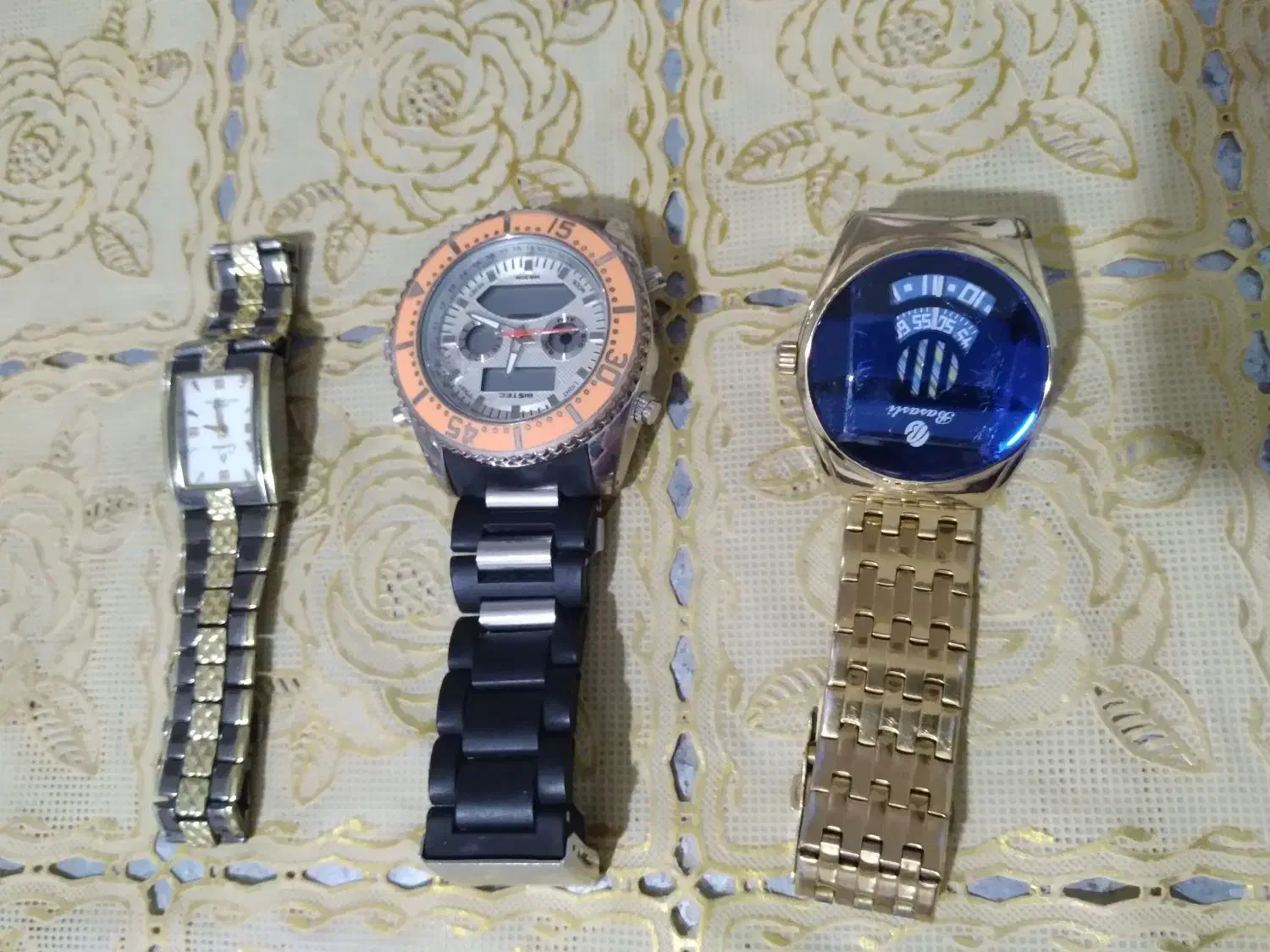 سلام سه عدد ساعت مردانه به فروش میرسد|ساعت|کنگاور, |دیوار