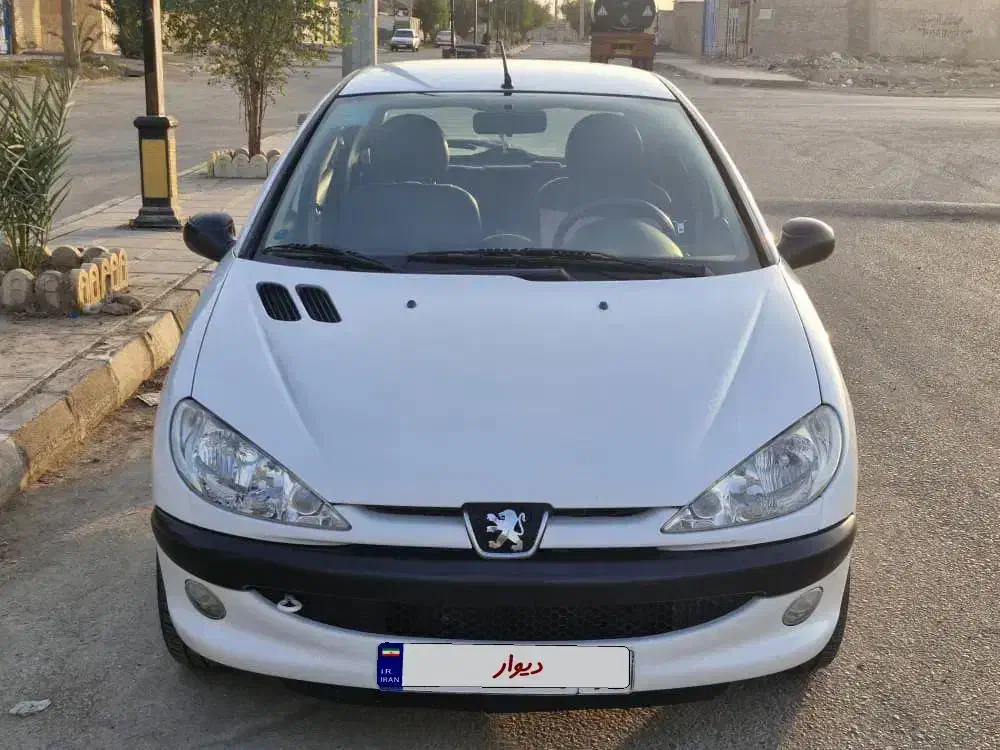 206 تیپ2 سفید|خودرو سواری و وانت|باوی, |دیوار