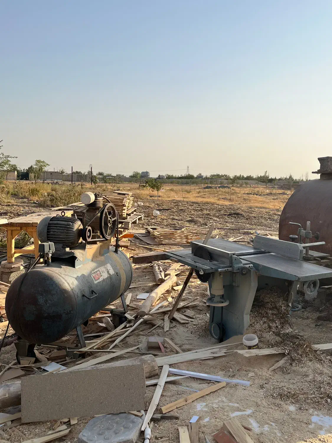 دستگاه برش۳کاره وپمپ باد|ماشینآلات صنعتی|قزوین, |دیوار