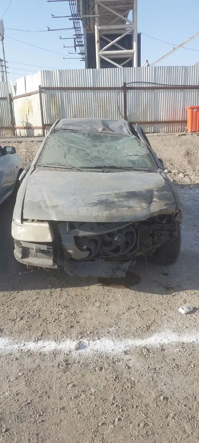 سمندLX تصادفی|خودرو سواری و وانت|قم, صفائیه|دیوار