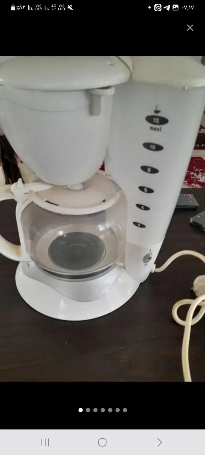 قهوه ساز نو استفاده نشده مارک تفال|سماور، چایساز، قهوهساز|چالوس, |دیوار