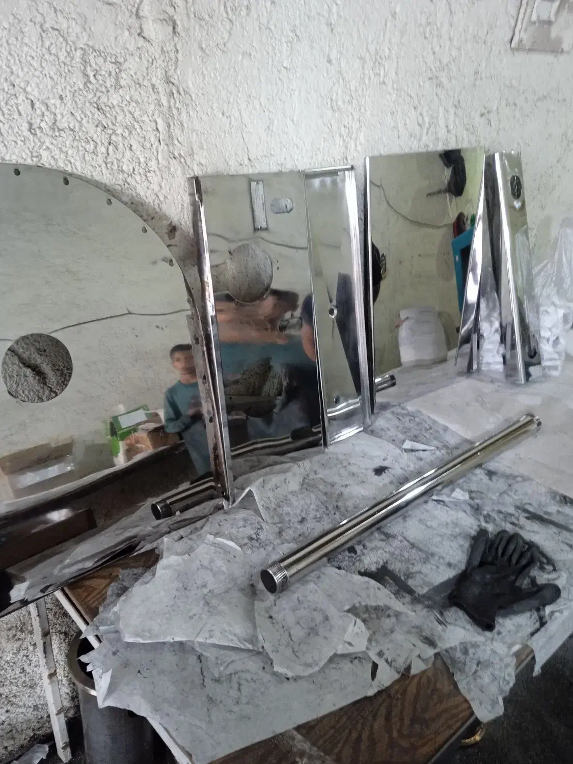 پرداختکاری فلزات مات و براق پرداخت کاری ارژنگی توس|خدمات پیشه و مهارت|مشهد, دوست آباد|دیوار