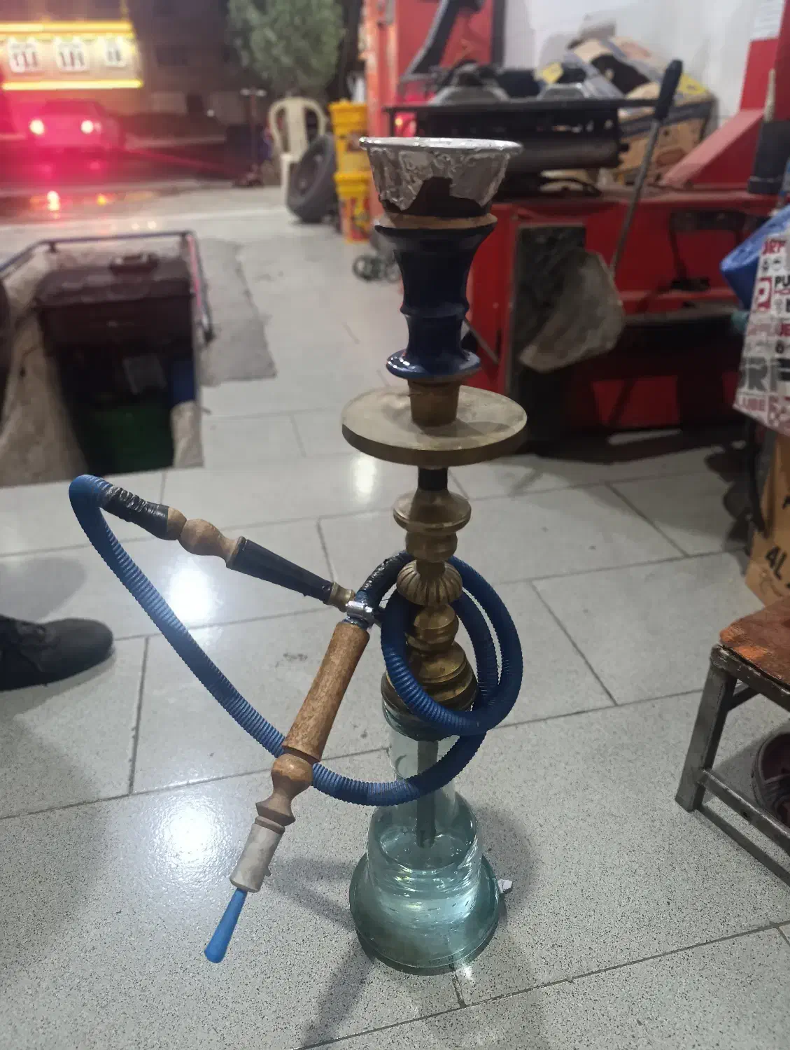 قلیان برنجی دوسیب|زیورآلات و اکسسوری|صباشهر, |دیوار