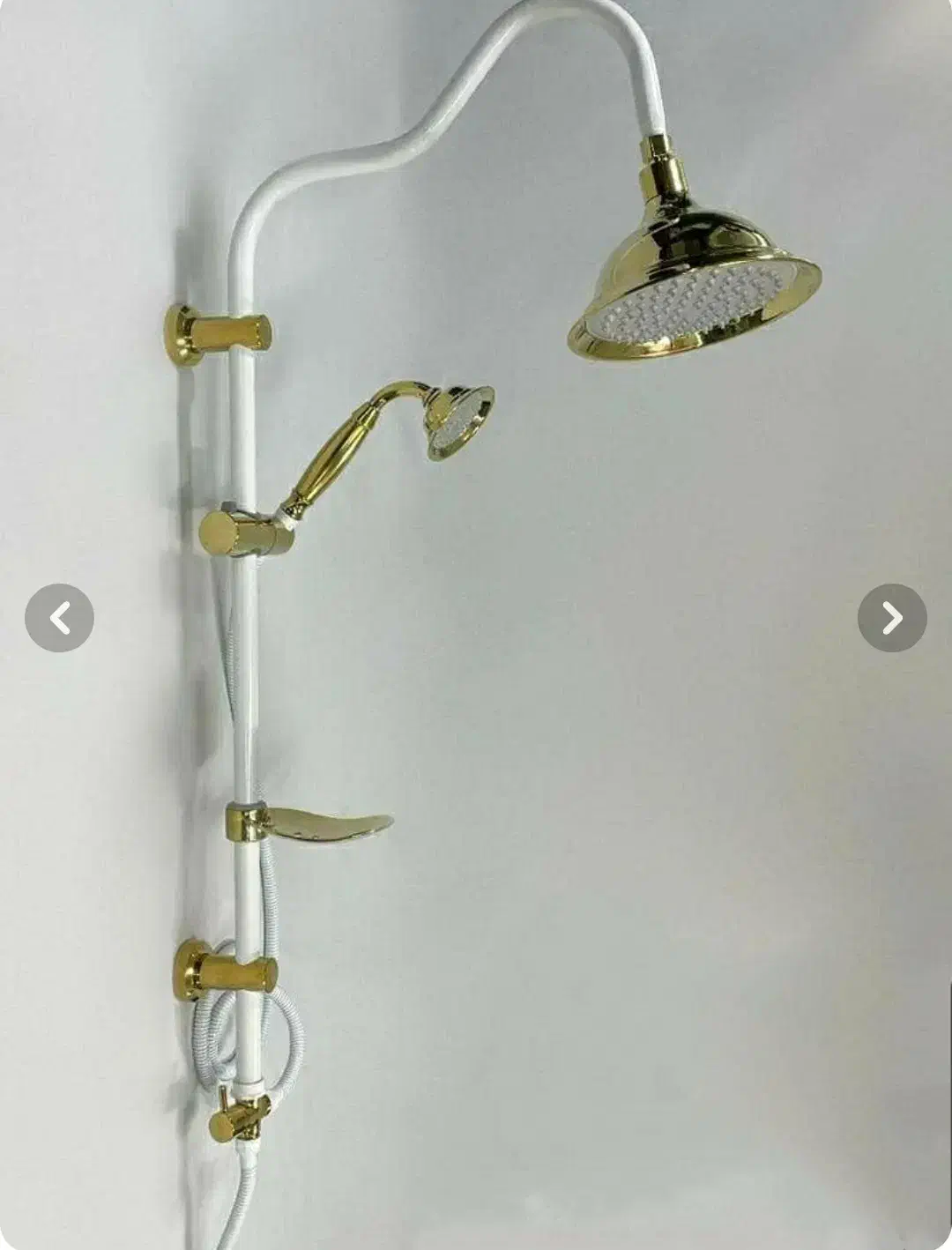 دوش دوکاره شیپوری|لوازم حمام|دیواندره, |دیوار