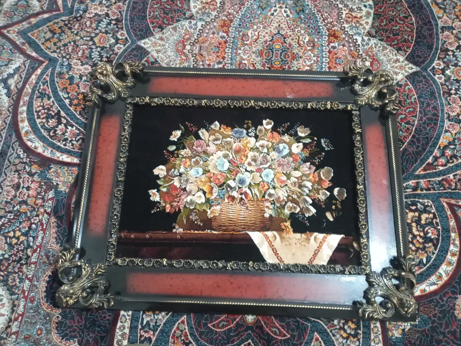 تابلو فرش در حد نو|تابلو فرش|کرج, حیدرآباد|دیوار