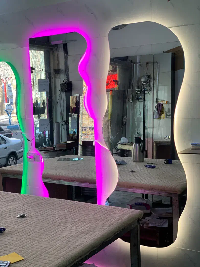 ایینه بک لایت لمسی|آینه|شهریار, شهریار|دیوار