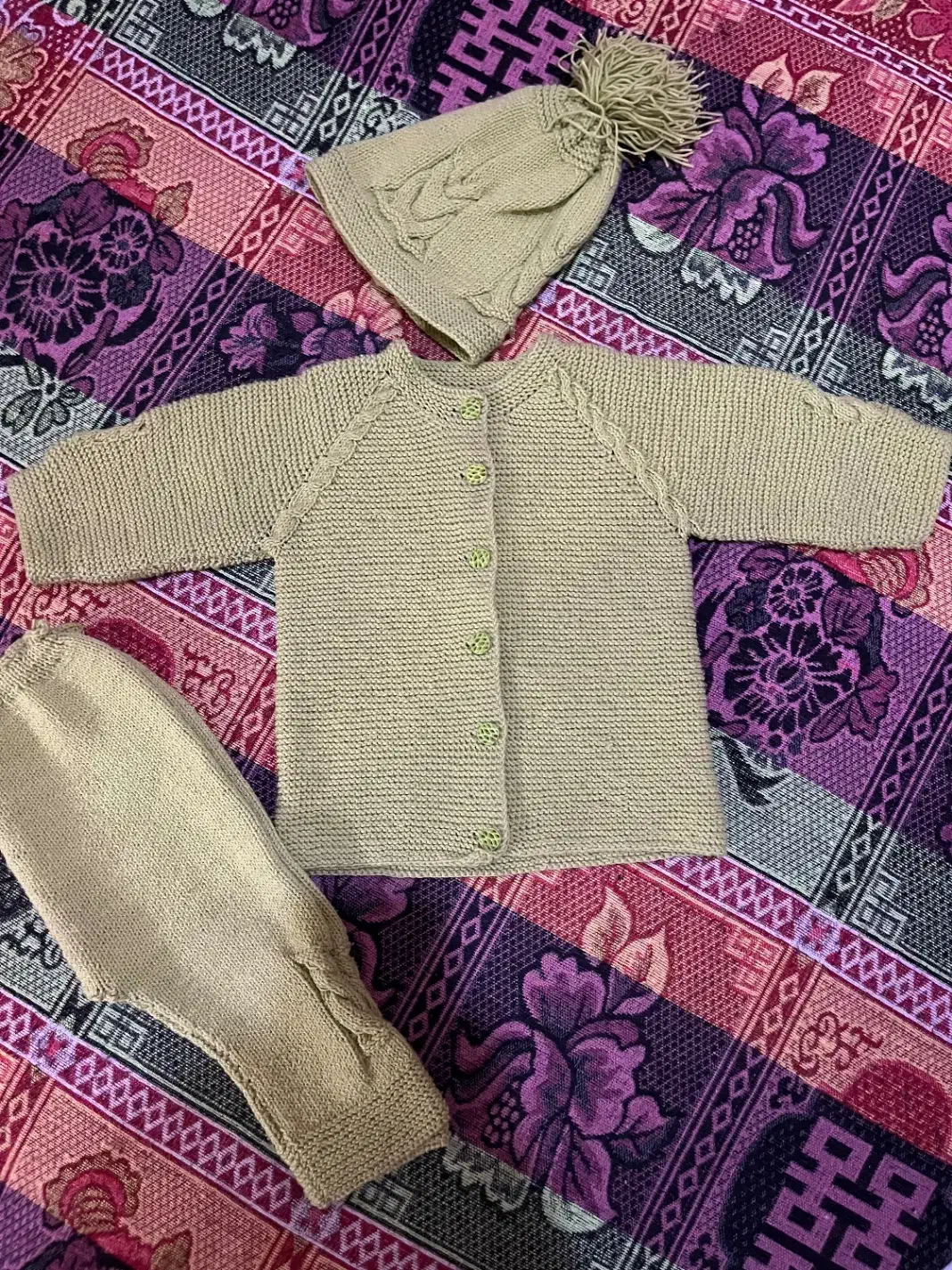 ست بافت بچگانه|کفش و لباس بچه|تهران, امام زاده حسن|دیوار