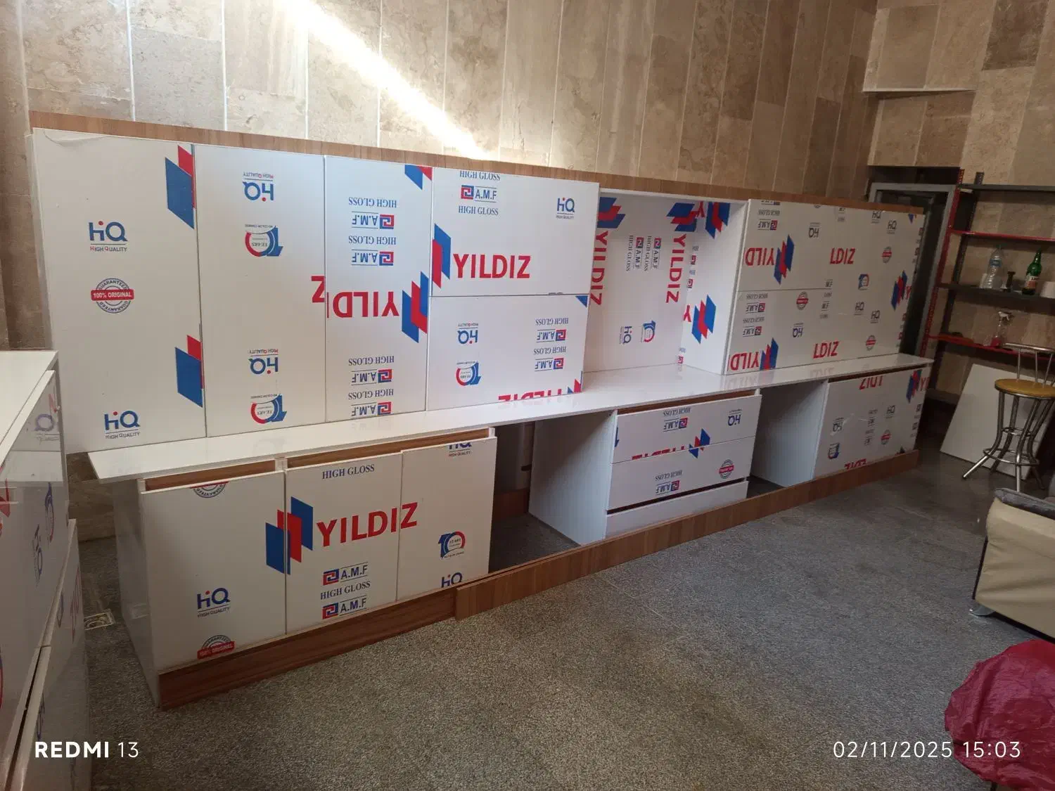 ۱۰مترکابینت هایگلاس دستگیره مخفی|مصالح و تجهیزات ساختمان|تهران, تهرانسر غربی|دیوار