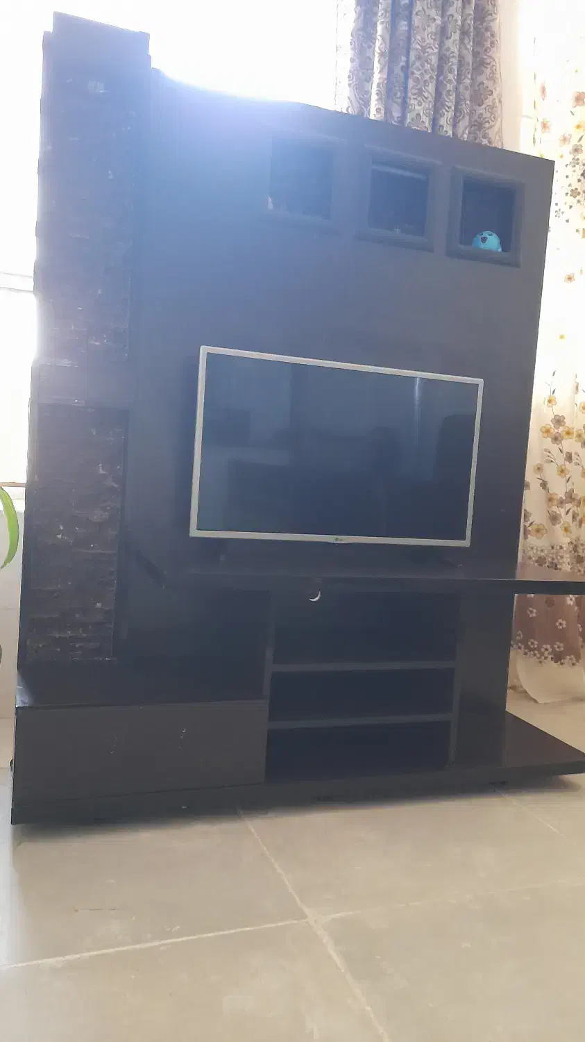 تلویزیون|تلویزیون و پروژکتور|بافت, |دیوار