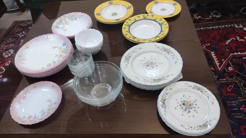 ظروف لبپر ارکوپال فرانسه|ظروف سرو و پذیرایی|تهران, نیروی هوایی (پیروزی)|دیوار