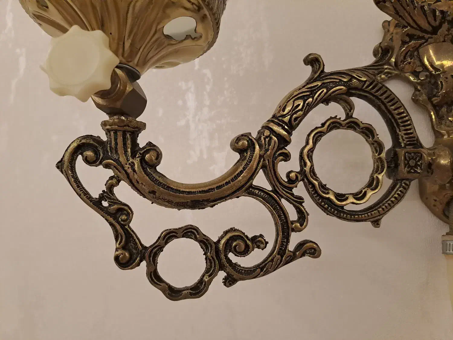 چراغ گازی برنزه|لوستر و چراغ آویز|ارومیه, |دیوار