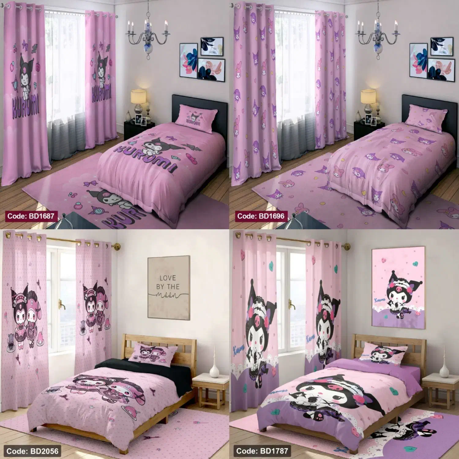 ست روتختی پرده فرش  لوستر کرومی کیتی|سرویس روتختی|تهران, خاک سفید|دیوار