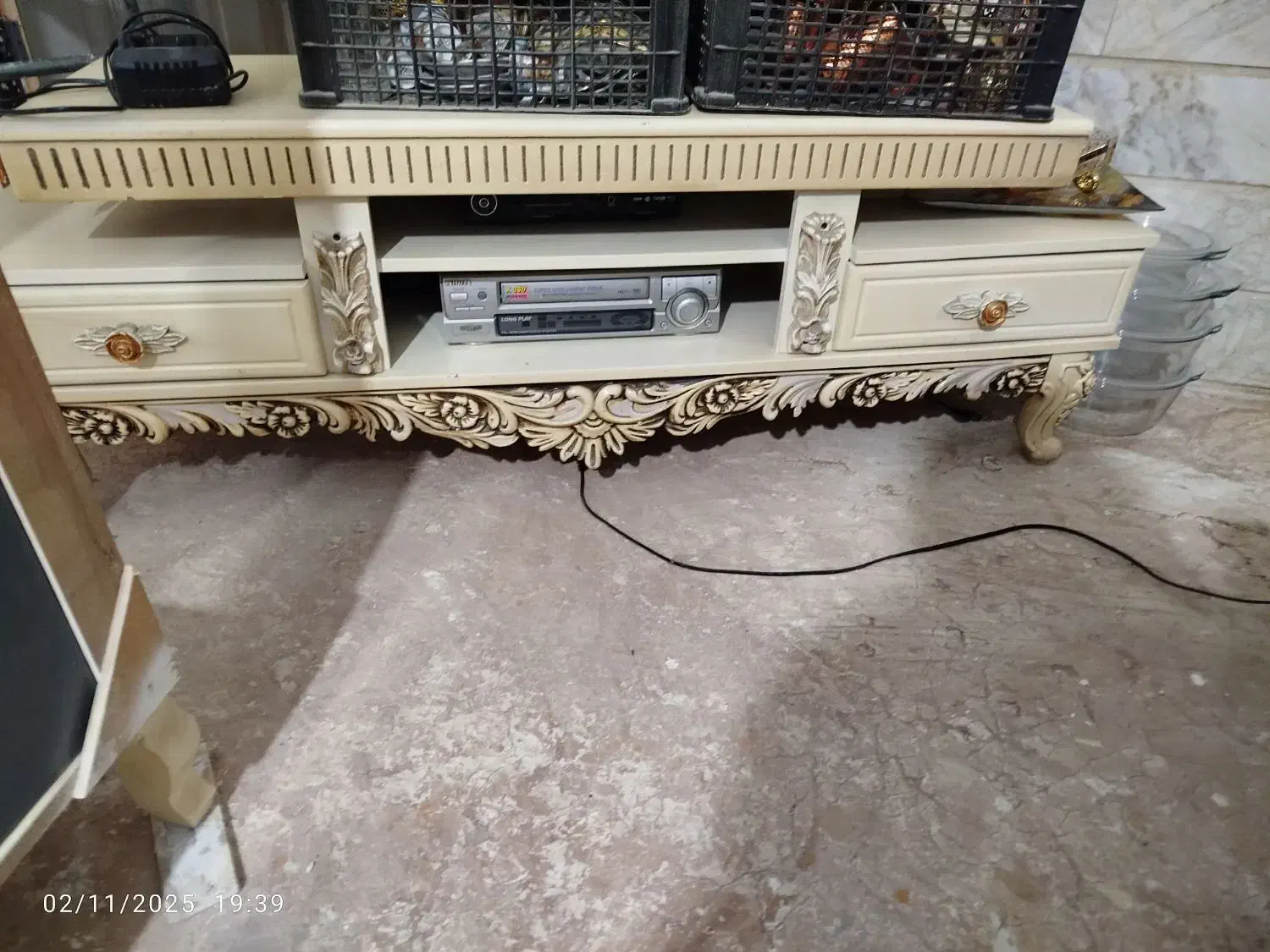 زیرتلویزیون وبوفه استخوانی جدید|میز تلویزیون|تاکستان, |دیوار