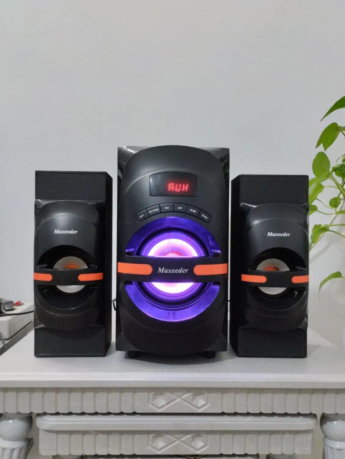 اسپیکر سه تیکه اکایی و مکسیدر و چهار تیکه میکرولب|سیستم صوتی خانگی|ری, تقی آباد|دیوار