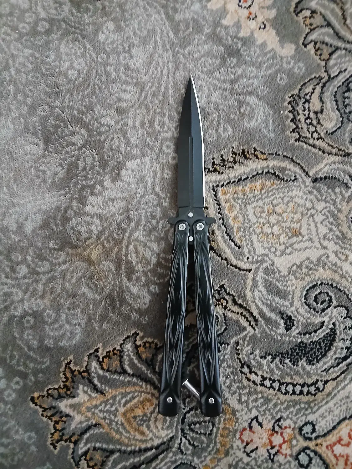 چاقو پروانه ای|کوهنوردی و کمپینگ|قم, وادی السلام|دیوار