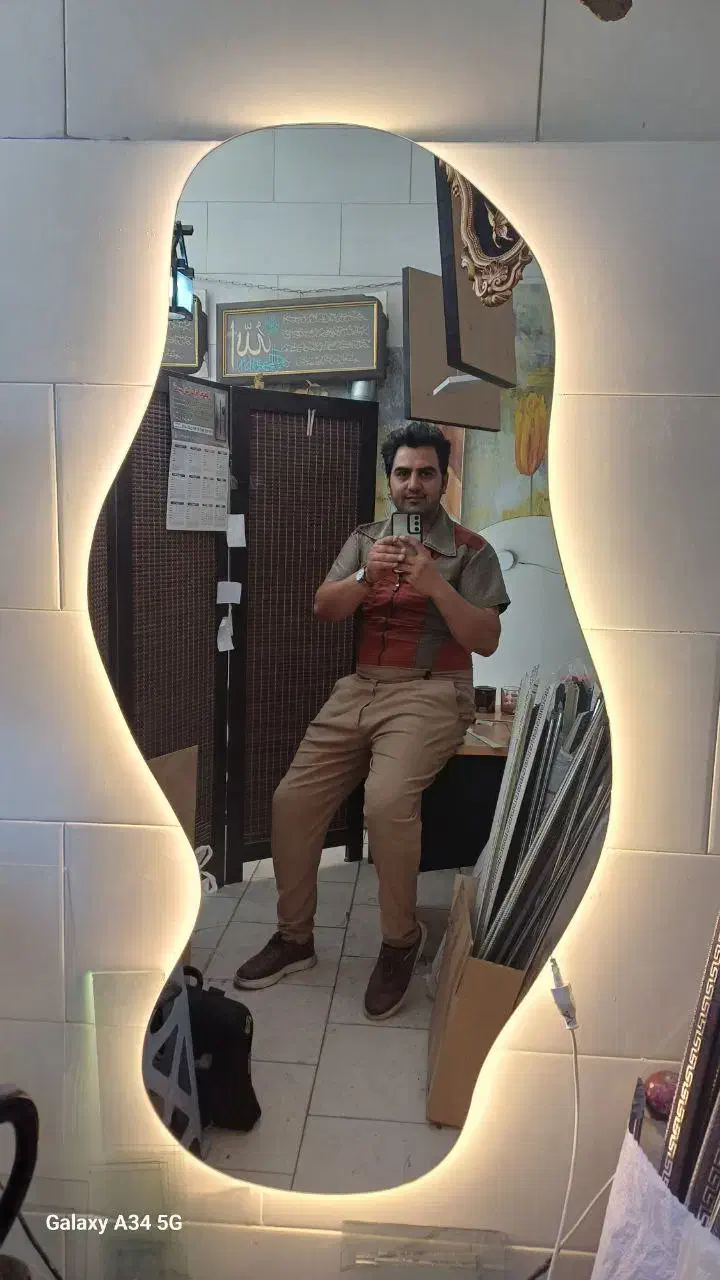 گروه تولید نصب قاب و آینه،قدی،چراغدار،مجموعه RUZ|آینه|زنجان, |دیوار