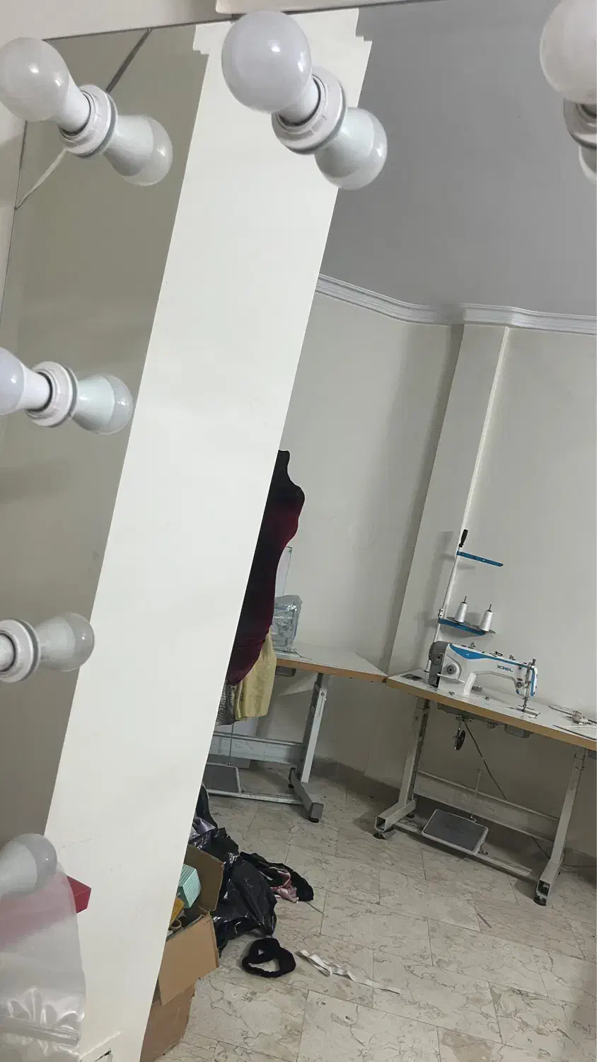 آینه لامپی هالیوودی|آینه|تهران, نیلوفر|دیوار