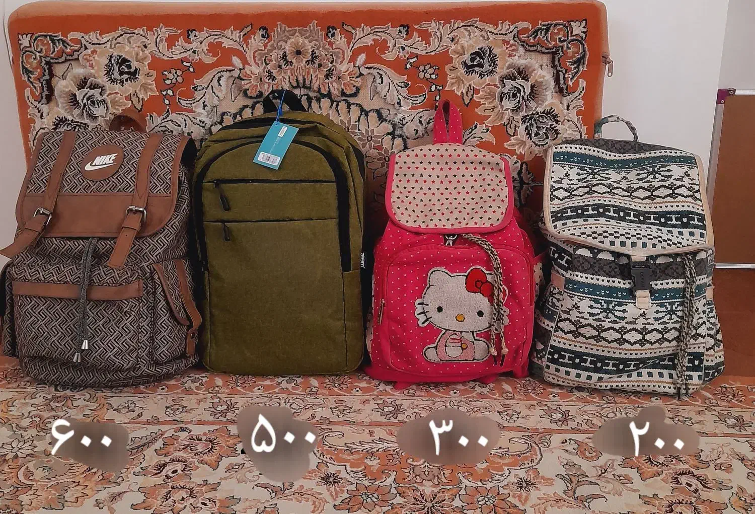 کوله پشتی های مدرسه|کیف، کفش، کمربند|بوکان, |دیوار