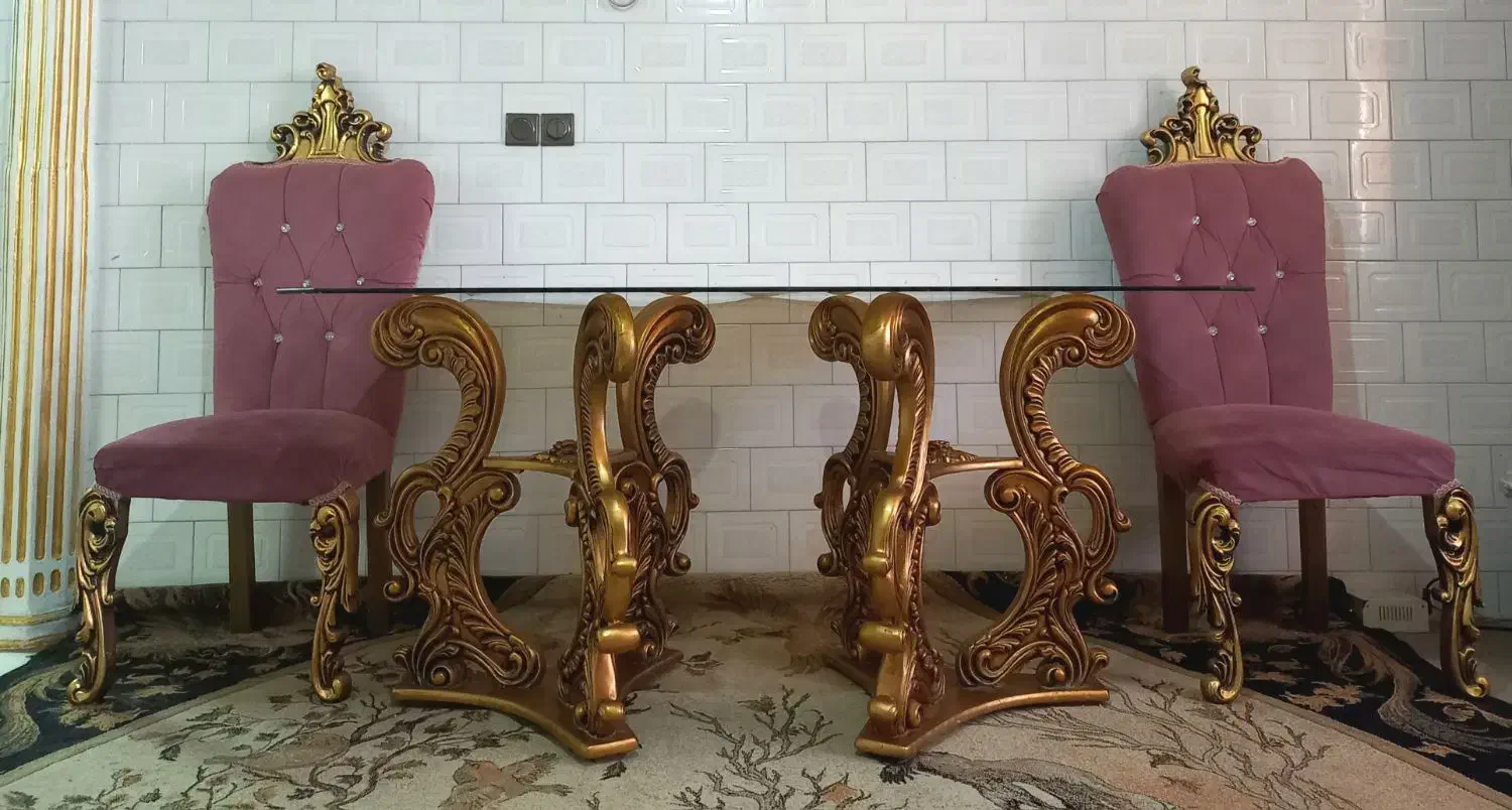 میز نهارخوری ۶نفره|میز و صندلی غذاخوری|گنبد کاووس, |دیوار