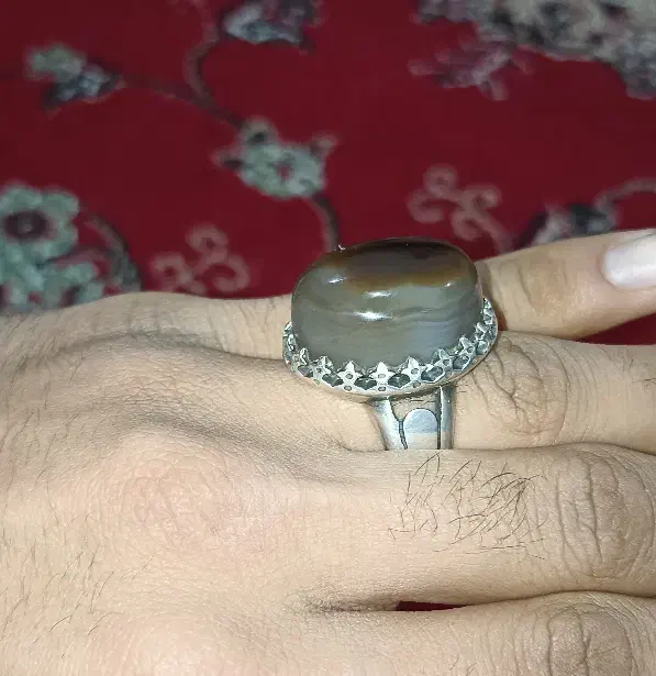 انگشتر عقیق سلیمانی|جواهرات|نیمروز, |دیوار