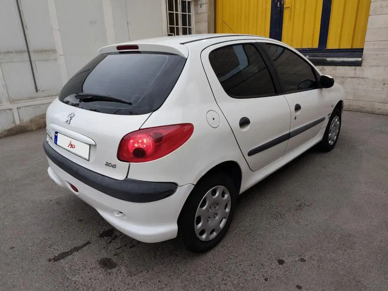 206 تیپ 6 اتومات بی رنگ|خودرو سواری و وانت|پردیس, فاز ۳|دیوار