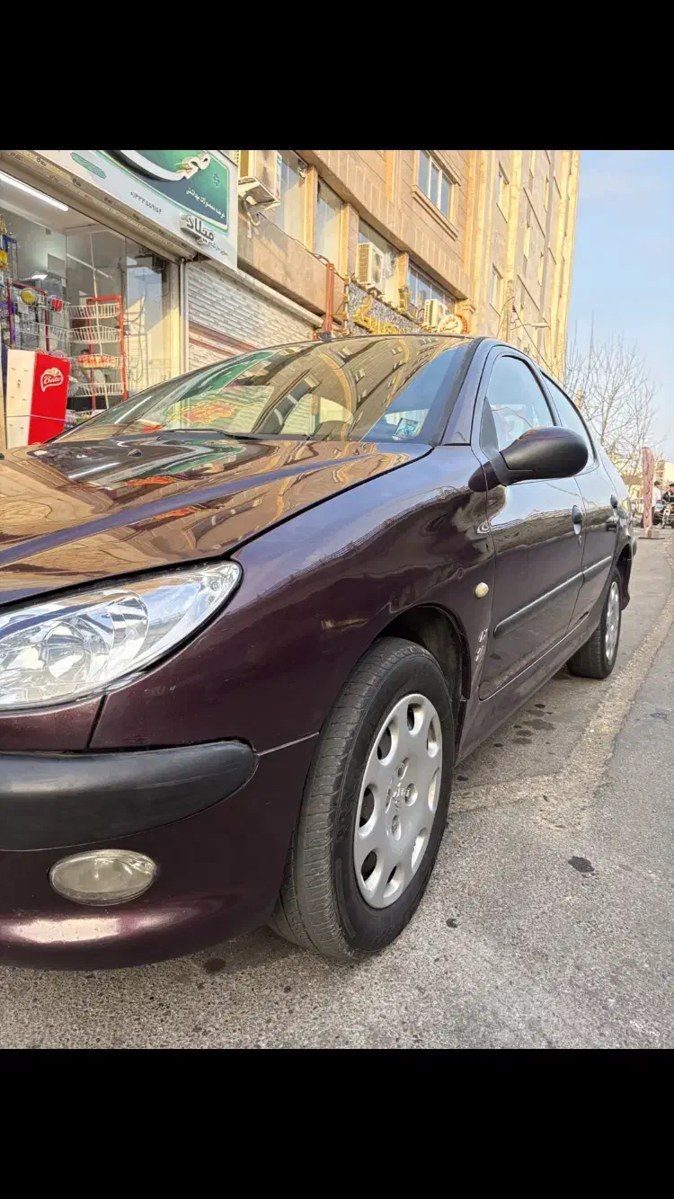 پژو۲۰۶ sd مدل۹۳ v8|خودرو سواری و وانت|رشت, نیروی دریایی|دیوار