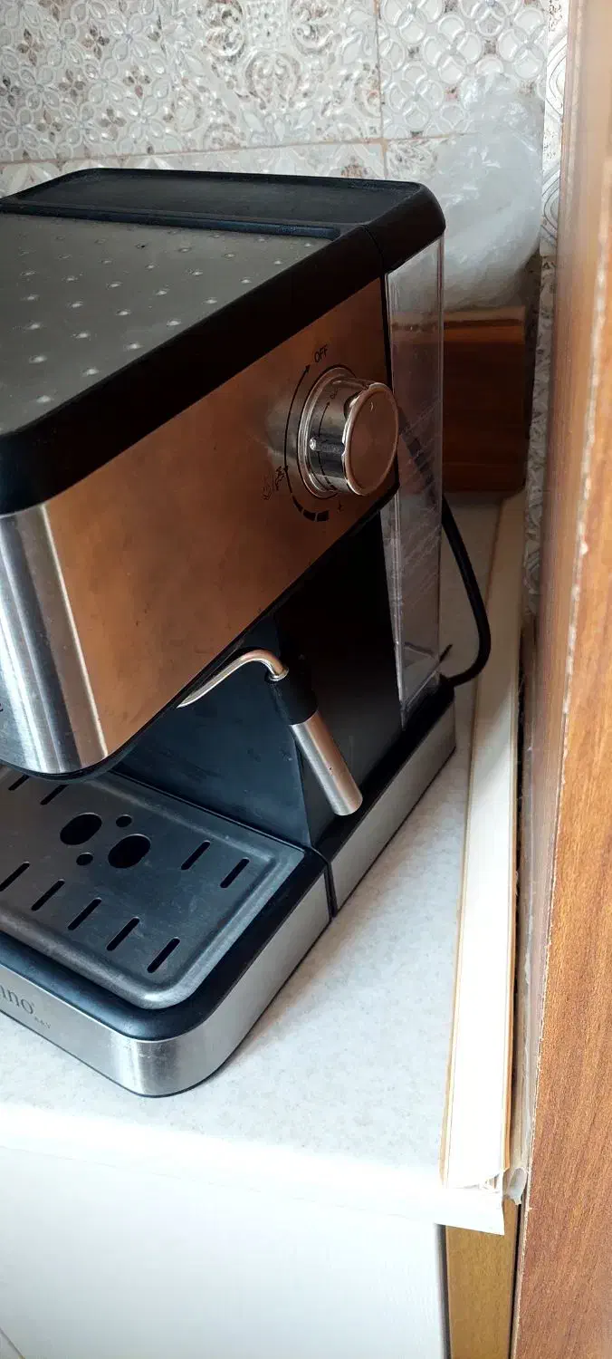 فروش یک دستگاه اسپرسو ساز خانگی تکنو|سماور، چایساز، قهوهساز|نظرآباد, رسالت|دیوار