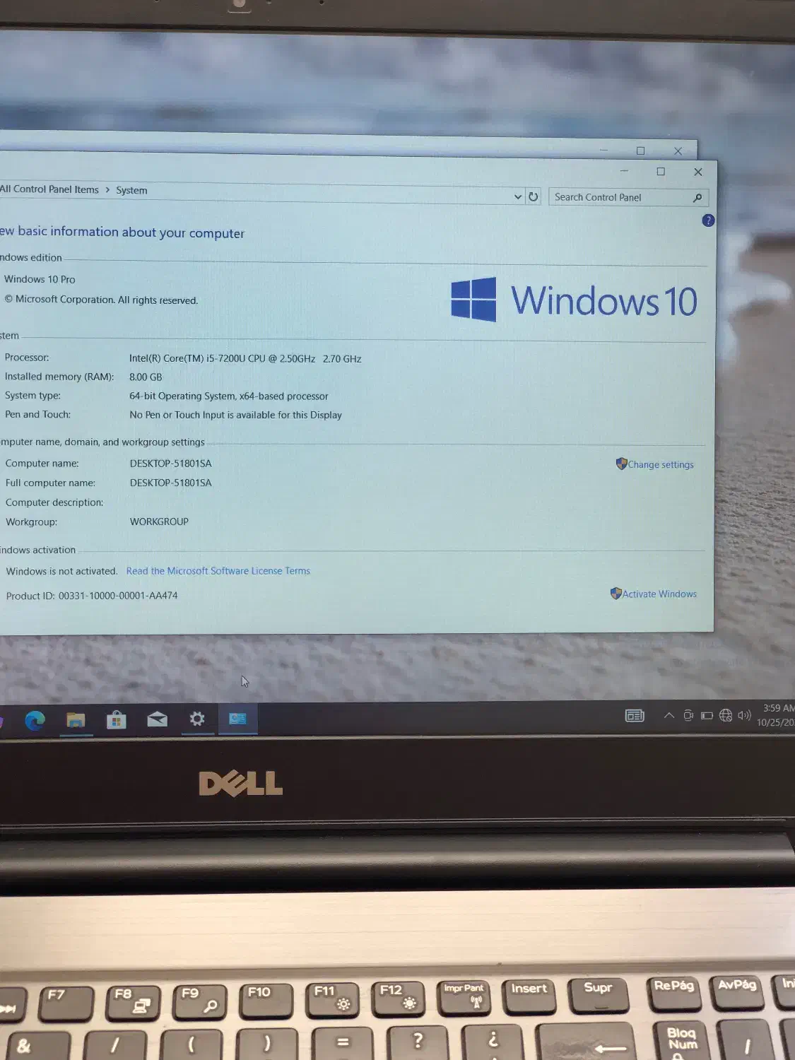 DELL INS 5568 نسل هفتم گرافیک ۴گیگ|رایانه همراه|مشهد, وحید|دیوار