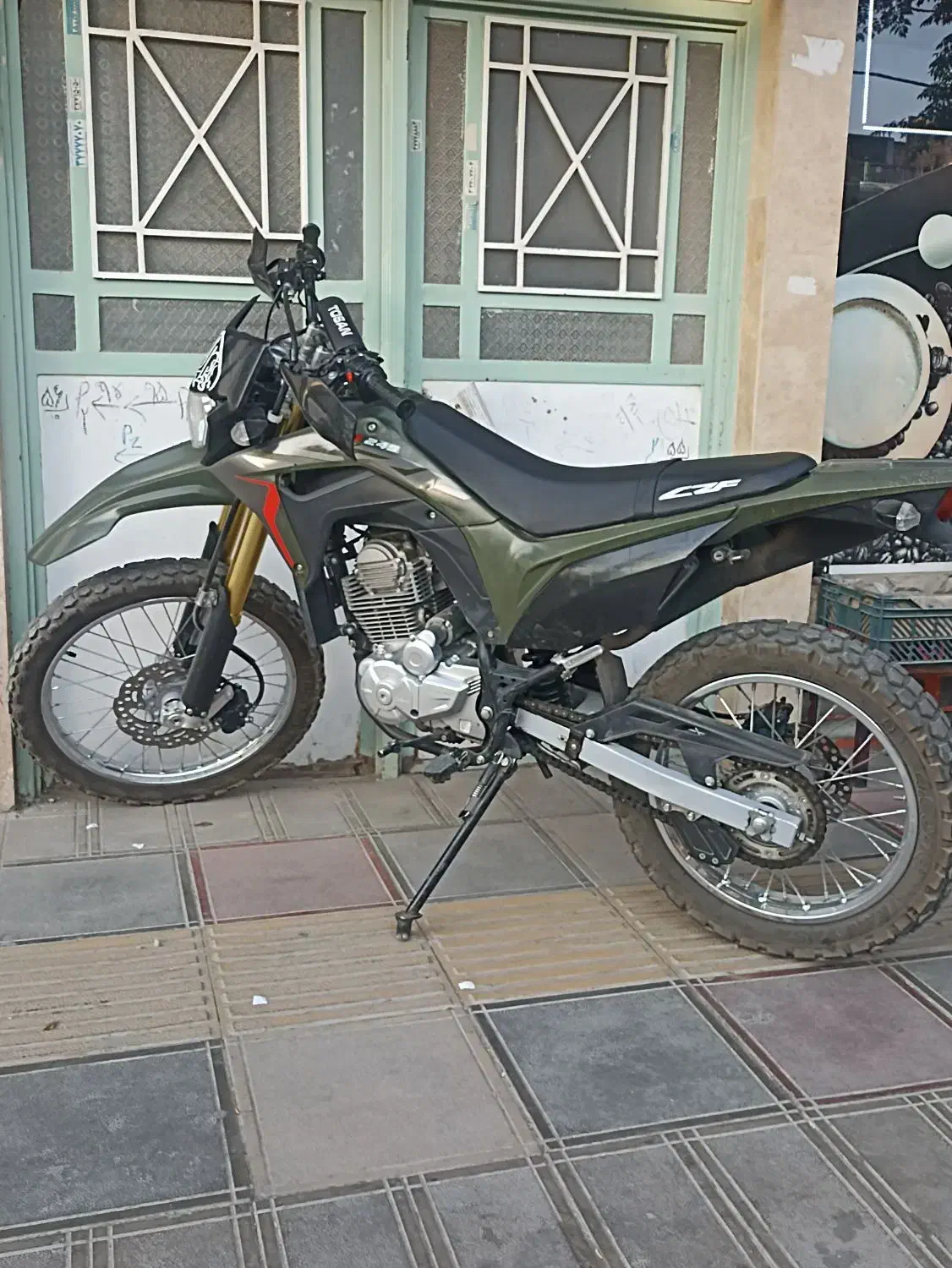 موتور تریل باسل توسن 250|موتورسیکلت|قم, شهر قائم|دیوار