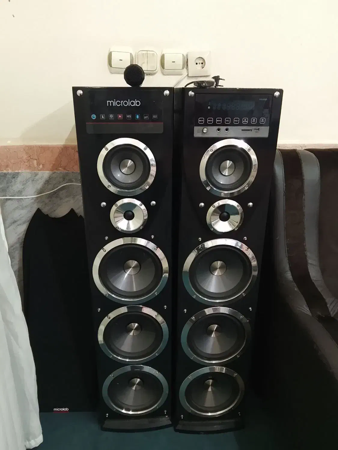 یک جفت باند|سیستم صوتی خانگی|تربت جام, مطهری|دیوار