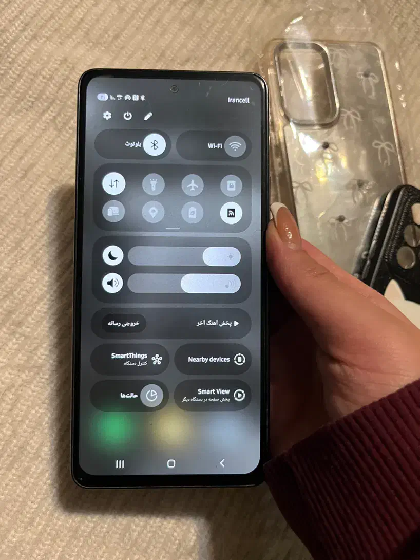 گوشی سامسونگ A53 درحد همراه با قاب|موبایل|تهران, مشیریه|دیوار