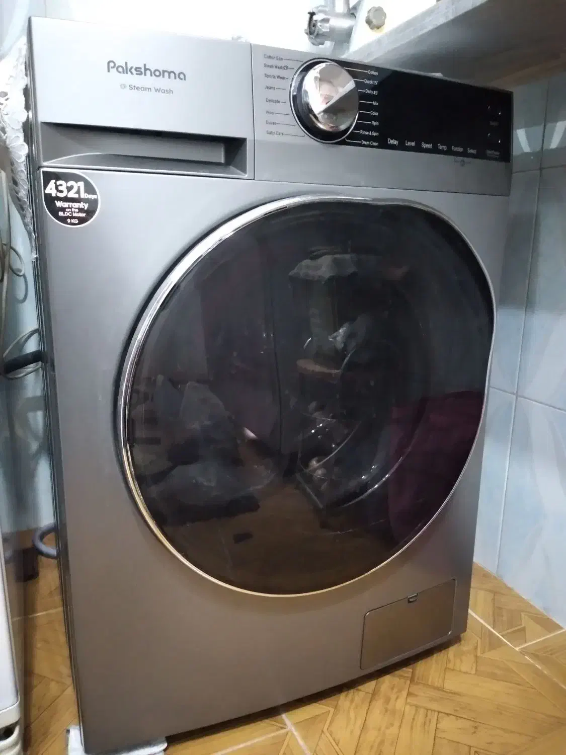 ماشین لباسشویی تمام اتومات و بخارشوی پاکشوما|ماشین لباسشویی و خشک‌کن لباس|پاکدشت, پاکدشت (مامازند)|دیوار