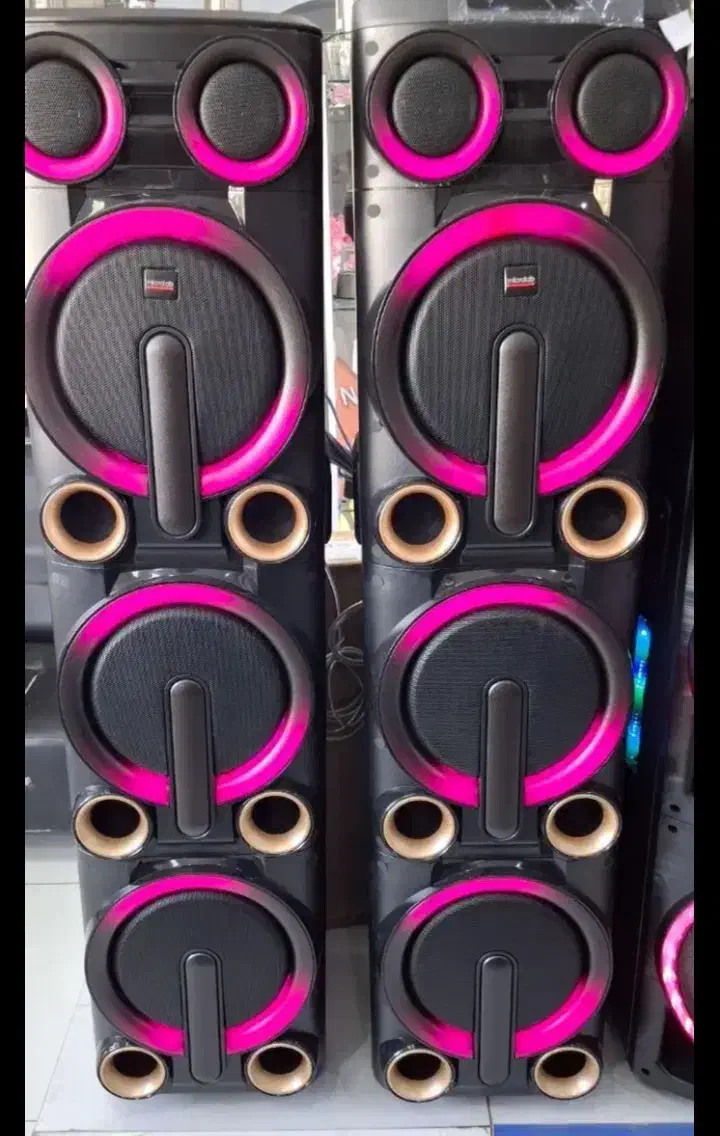 سلام اسپیکر حرفه ای دی جی دار دو قلو سه طبغه|سیستم صوتی خانگی|فشاپویه, |دیوار