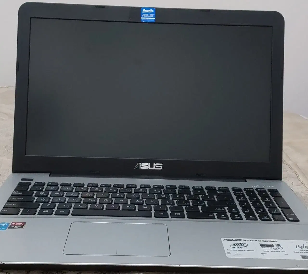 لپتاپ ایسوس (ASUS) مدل X555Li|رایانه همراه|تهران, گلستان (شهرک راه آهن)|دیوار