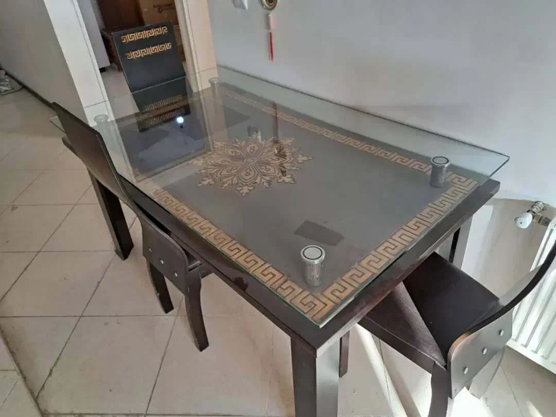 میز ناهارخوری 6 نفره|میز و صندلی غذاخوری|چهارباغ, |دیوار