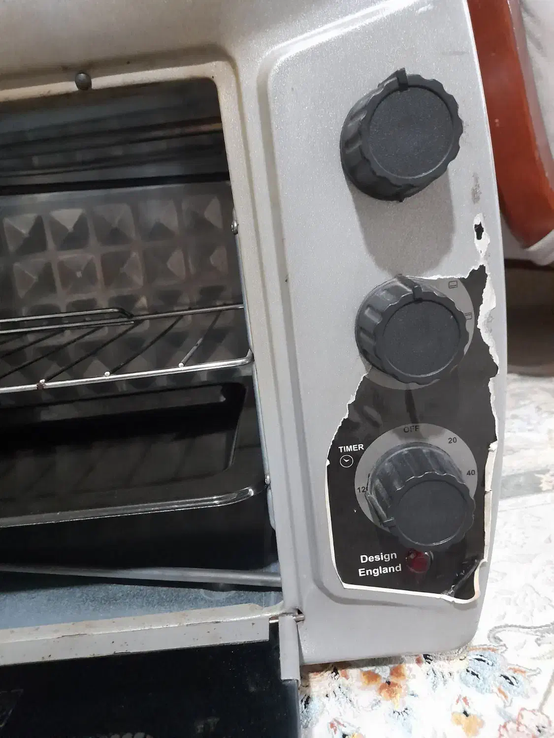 اون توستر سرانزو|اجاق گاز و لوازم برقی پخت‌وپز|نسیم‌شهر, |دیوار